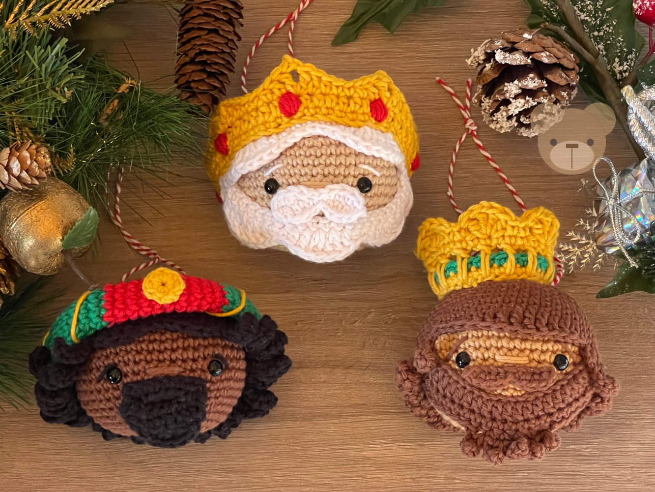 Bolas de Navidad de Los Tres Reyes Magos - Image 3